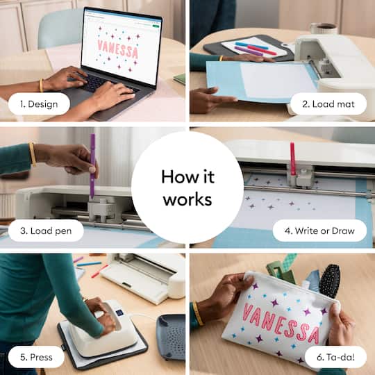 Cricut® Infusible Ink™ 1mm Basics Sampler Sublimation Pens, 3ct. with Adapter